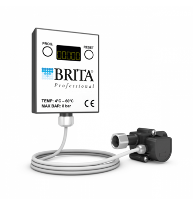Elektroniczny licznik przepływu wody Brita 10-100A