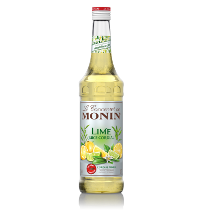 Koncentrat Monin Lime Juice Cordial Mixer - Cytrynowo-limonkowy - 700 ml