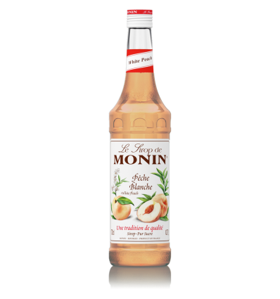Syrop Monin White Peach - biała brzoskiwnia - 700 ml