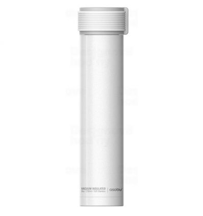 Butelka termiczna ASOBU Skinny Mini - 230 ml - White
