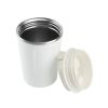 Kubek termiczny ASOBU Cafe Compact White - 380 ml - Biały