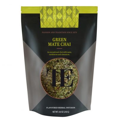 Herbata sypana Teahouse Exclusives Luxury Loose Tea Green Mate Chai - 250 g