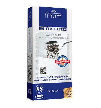 Filtr do herbaty Finum XS - 100 szt